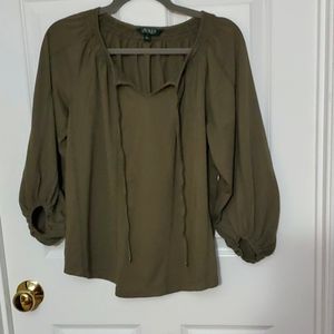 Lauren peasant style top